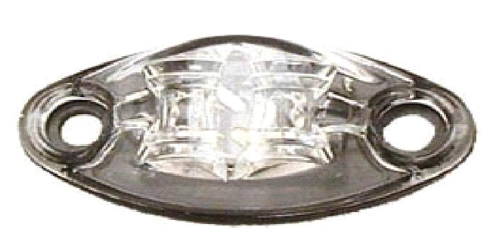 LED Exterior Light - 2 Diode 1 Wire Marker Light Clear/Amber