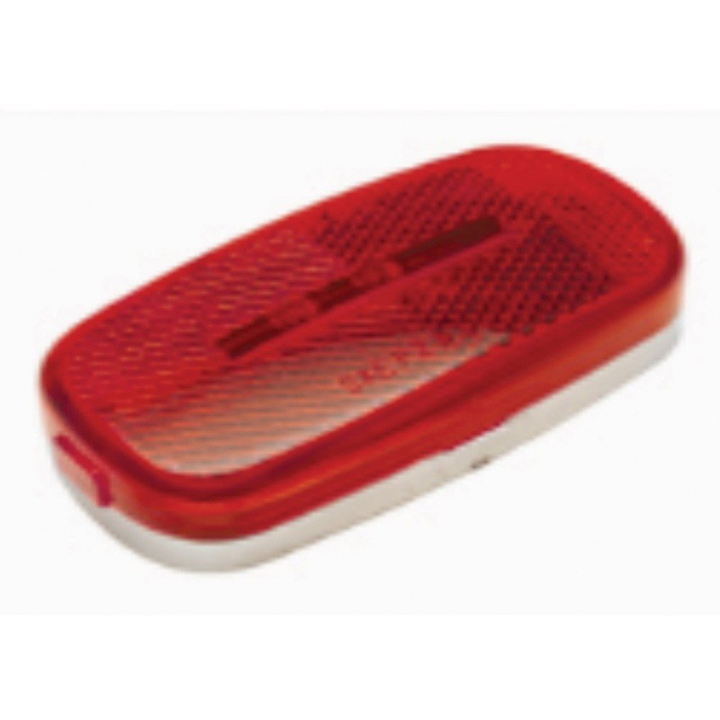 9 Diode Waterproof LED 4&quot; x 2&quot; Marker Light - Red