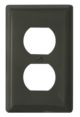 Standard Receptacle Cover - Brown
