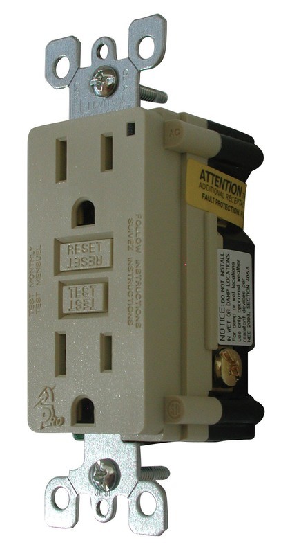 GFI Receptacle - Ivory