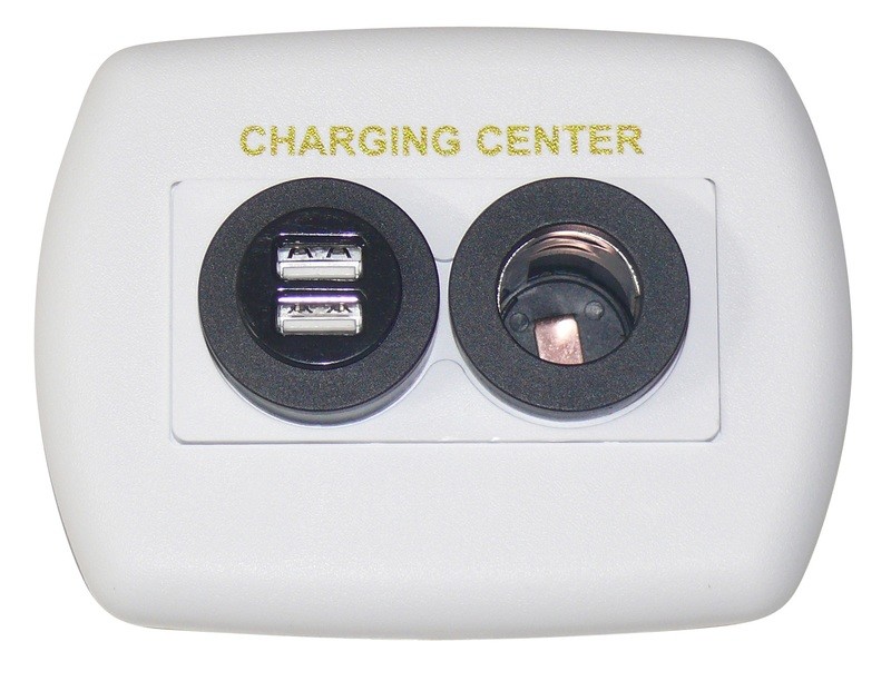 Eurostyle USB Charging Center - White