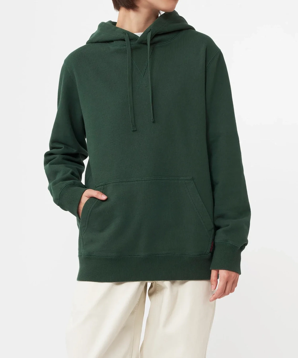 Classic Hooded Sweatshirt - Forest Green