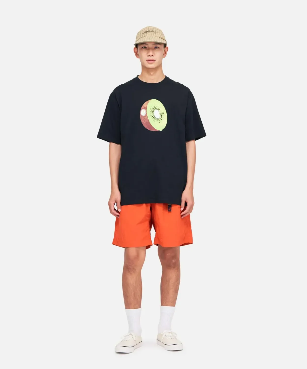 Gramicci Kiwi Tee BLACK