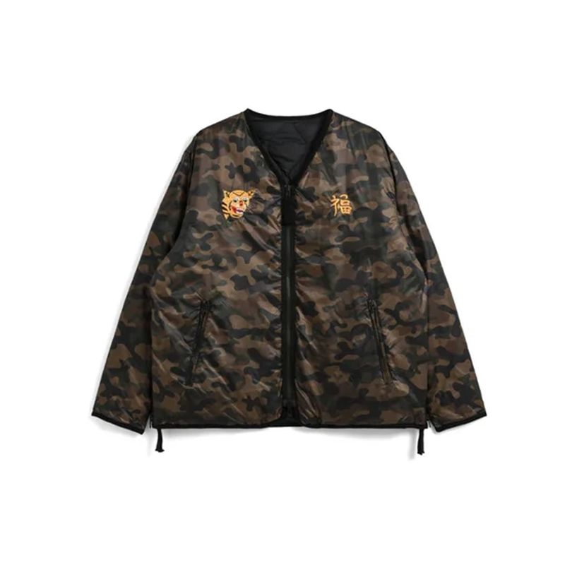 TAION タイオン Unisex Reversible "Vetjean" Down Jacket - Japan Special