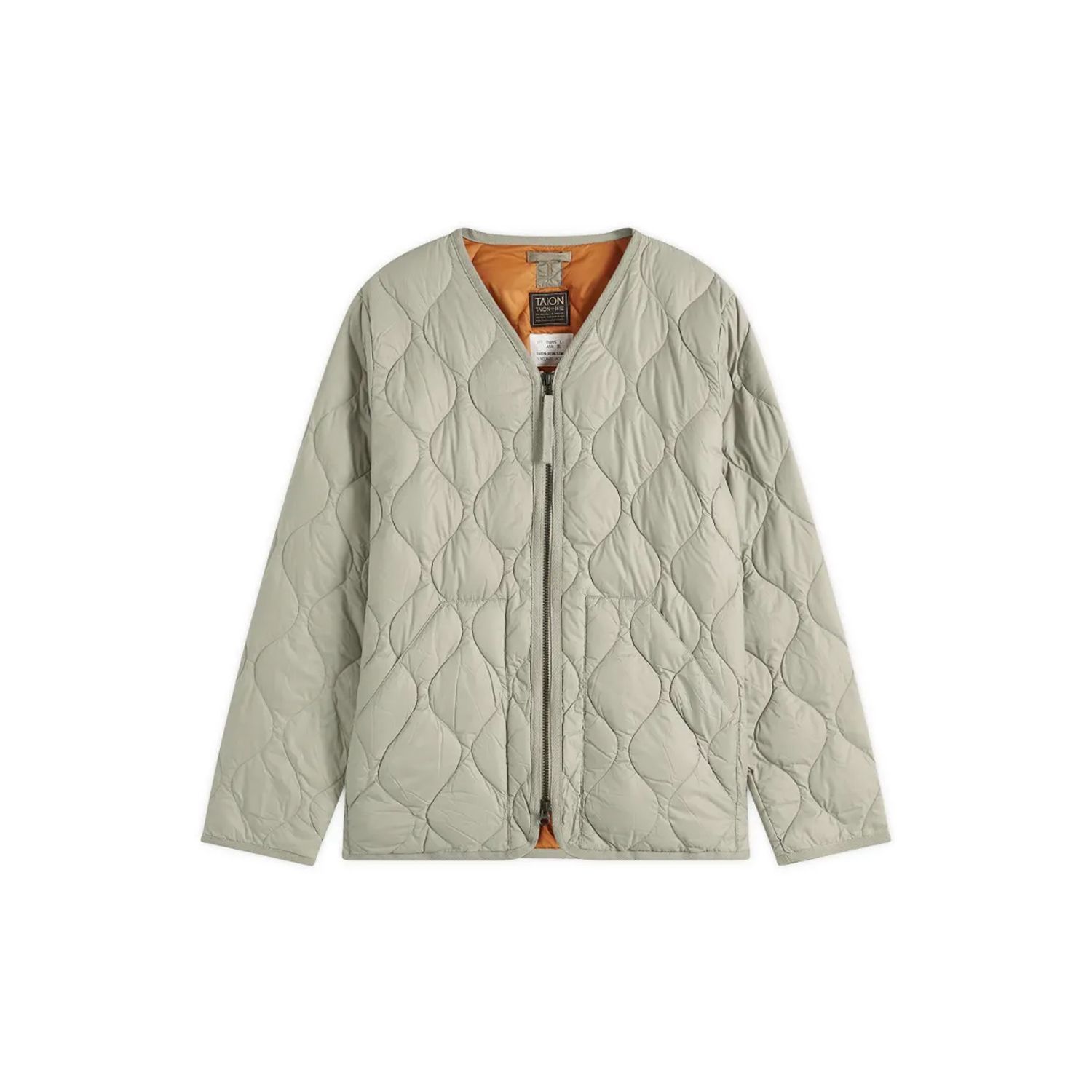 Unisex Military W-Zip V-Neck Down Jacket (Soft Shell)