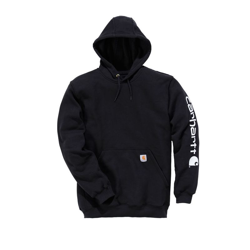 Loose Fit Midweight Hoodie Black (UNISEX)
