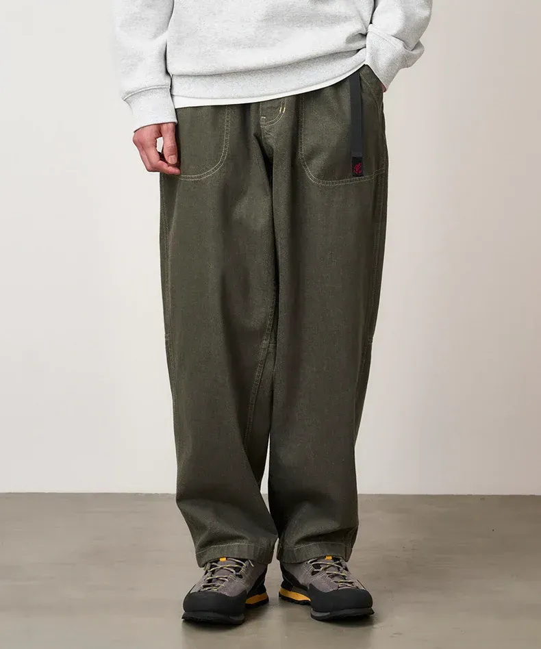 Japanese Slub Denim Pant DARK SAGE