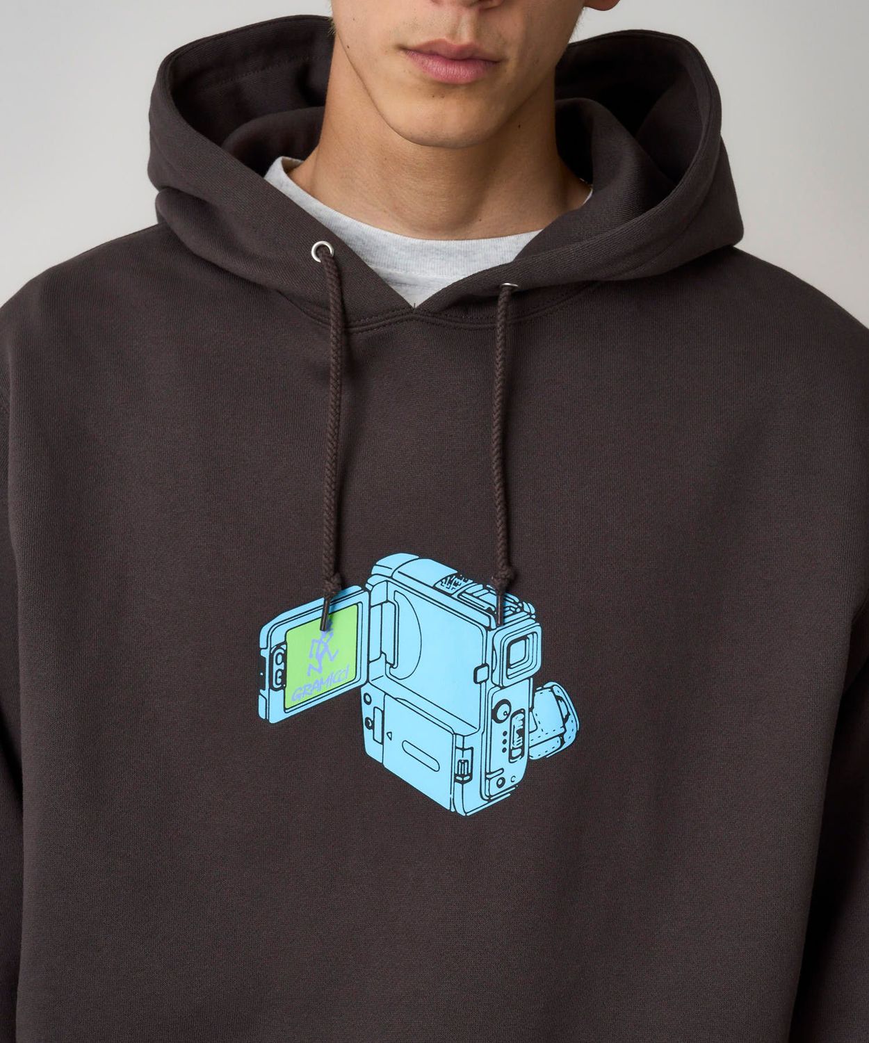 Camcorder Hooded Sweatshirt DARK NAVY