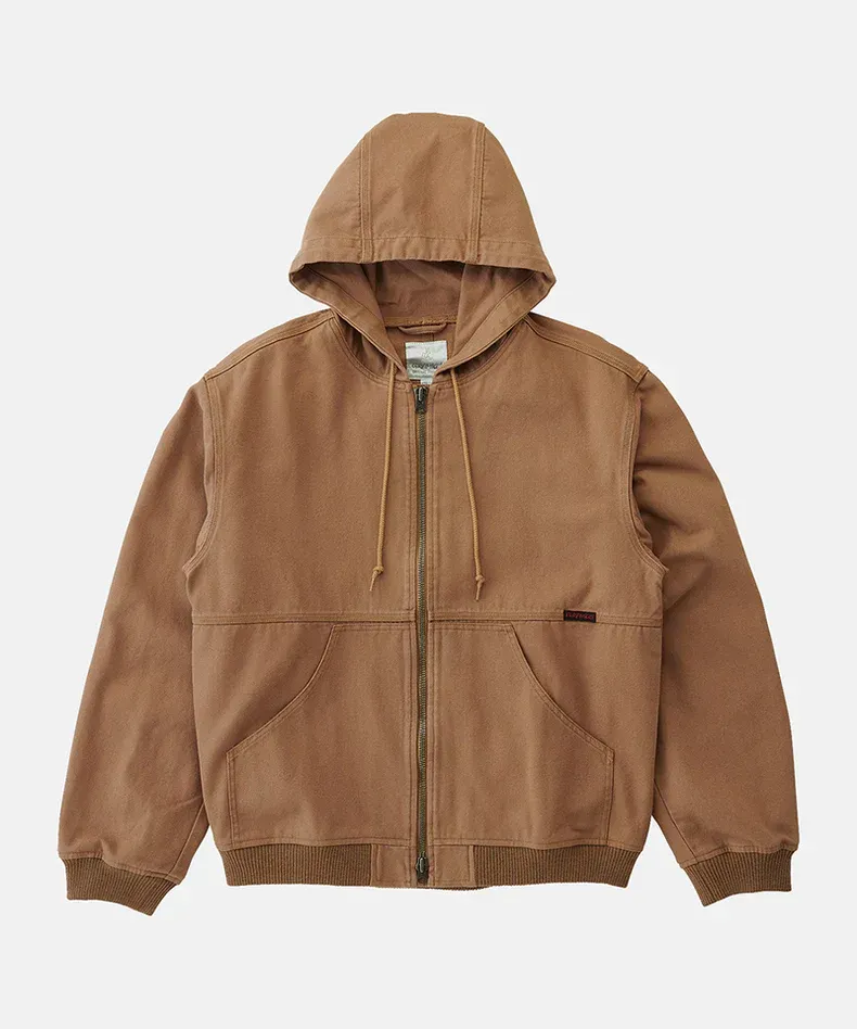 El Cap Canvas Hooded Jacket WALNUT