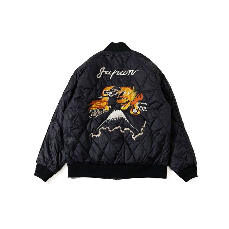 TAION タイオン Unisex Reversible TAION タイオン Unisex Reversible "Sukajan" Down Jacket - Japan Special