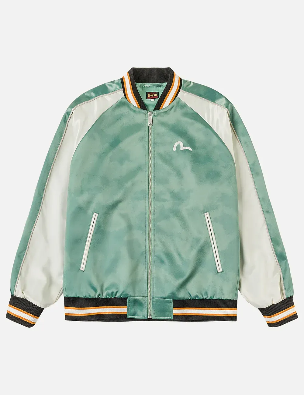 EVISU Treasure Hunt Faded Souvenir Jacket EVISU Treasure Hunt Faded Souvenir Jacket