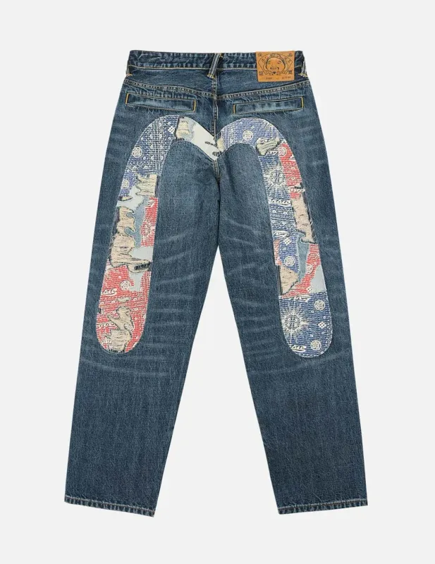 EVISU Jeans Boro Daicock Selvedge #2030