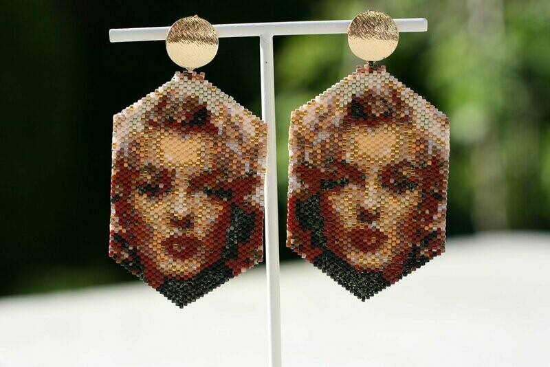 Marilyn Monroe Ohrring