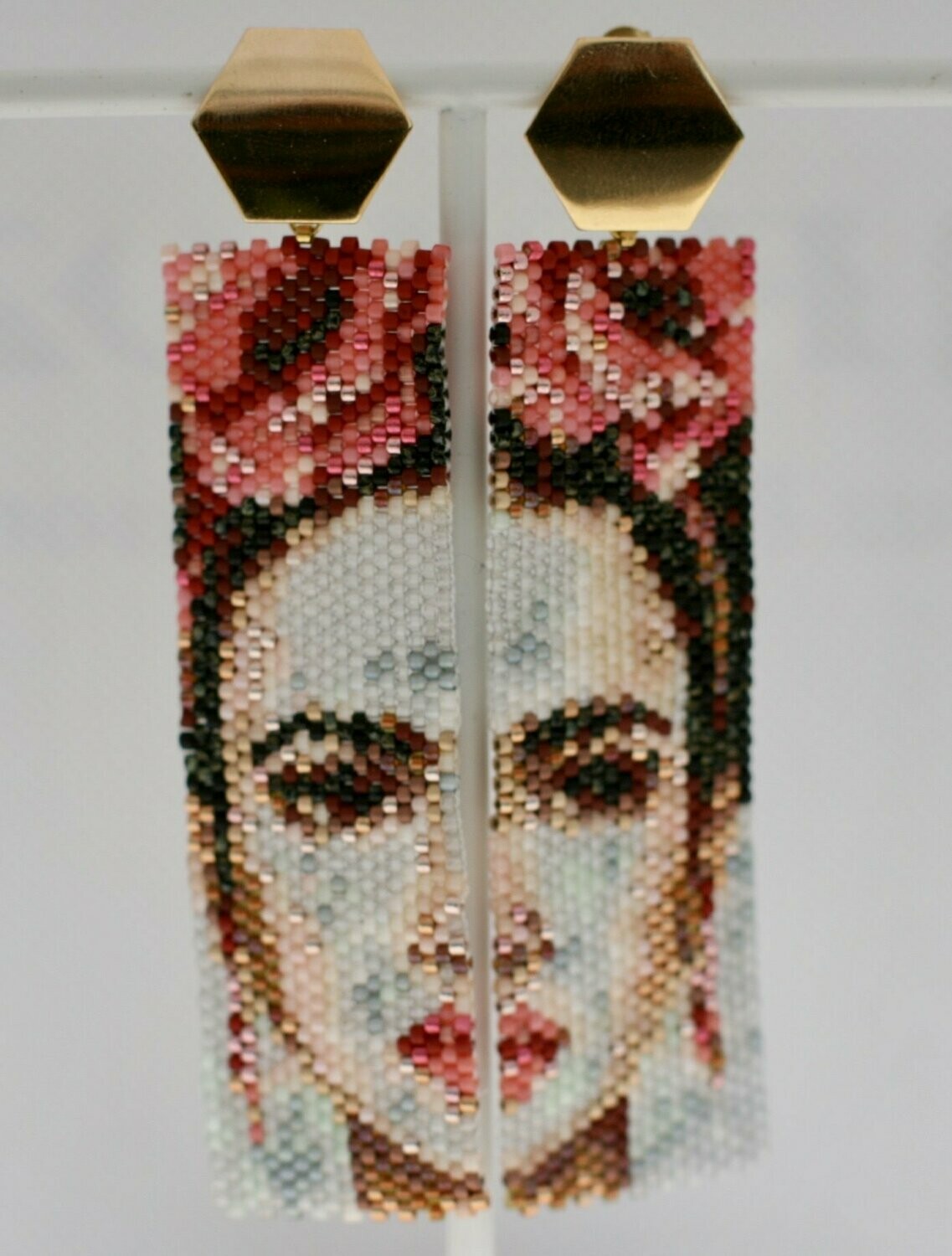 Mexican Artist Ohrring - Pudertöne
