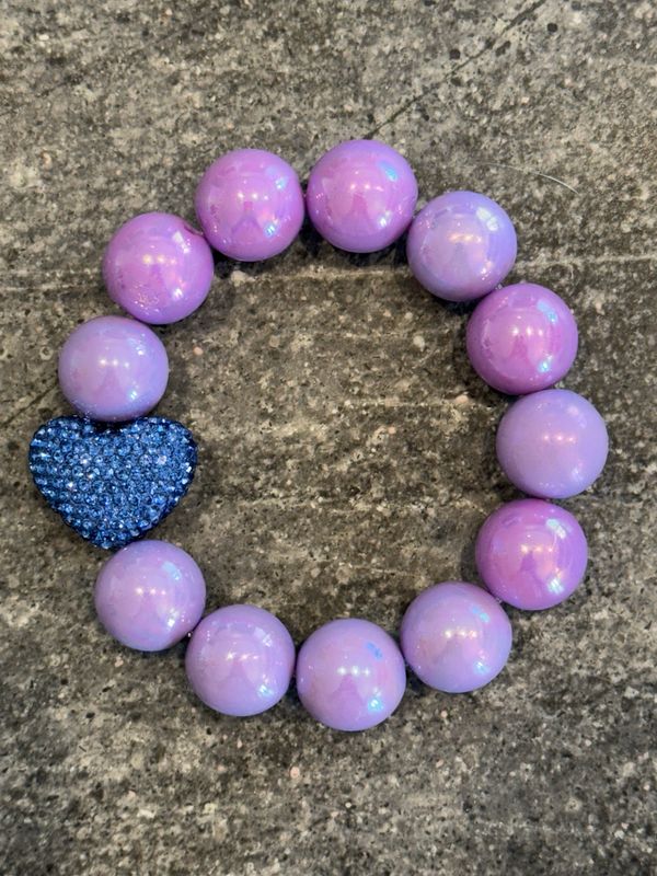 Candy Gloss Bracelet - Violett