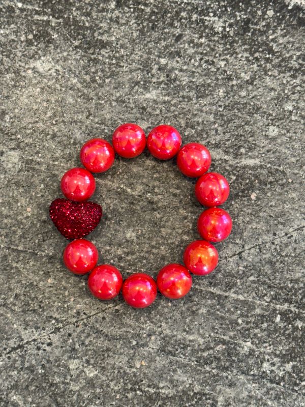 Candy Gloss Bracelet - Rot