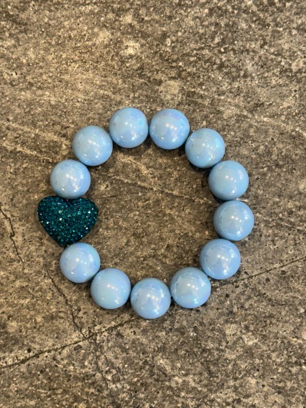 Candy Gloss Bracelet - Hellblau / Teal