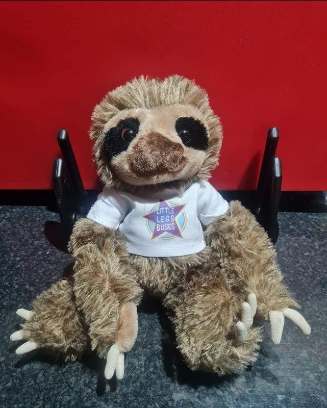 Sloth Little Legs Branded Soft Toy