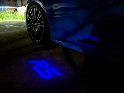 BLUE "RS" Logo Puddle Light (TYPE 1)