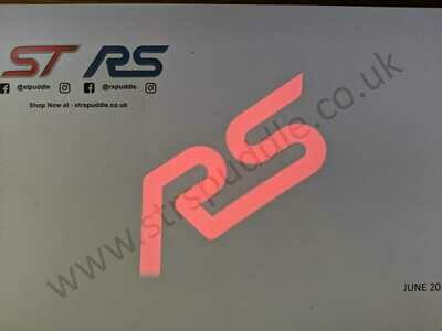 RED "RS" Logo Puddle Light (TYPE 1)