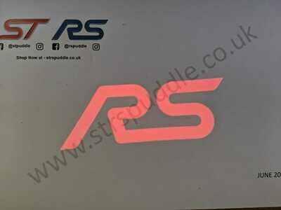 RED "RS" Logo Puddle Light (TYPE 1)