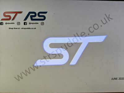 WHITE "ST" Logo Puddle Light (TYPE 3)