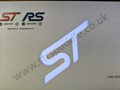 WHITE "ST" Logo Puddle Light (TYPE 3)