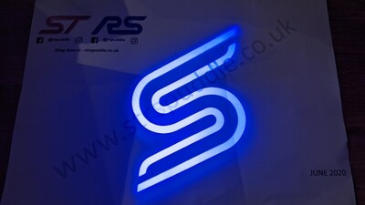 BLUE "S" Logo Puddle Light (TYPE 4)