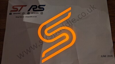 ORANGE "S" Logo Puddle Light (TYPE 3)
