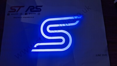 BLUE "S" Logo Puddle Light (TYPE 4)
