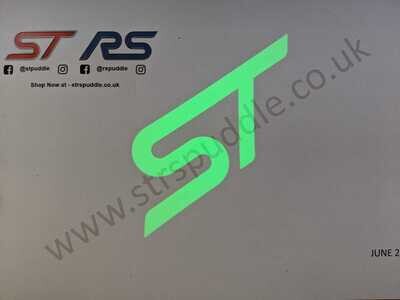 GREEN "ST" Logo Puddle Light (TYPE 4)