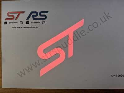 RED "ST" Logo Puddle Light (TYPE 4)
