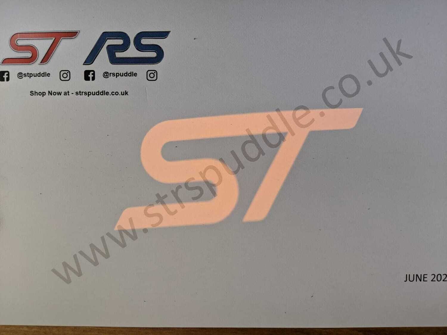 ORANGE &quot;ST&quot; Logo Puddle Light (TYPE 4)
