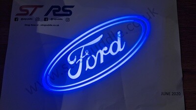 BLUE "FORD" Logo Puddle Light (TYPE 4)
