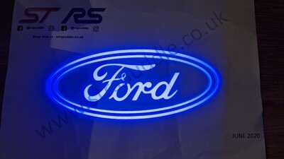BLUE "FORD" Logo Puddle Light (TYPE 4)