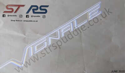 White "VIGNALE " Logo Puddle Light (TYPE 4)