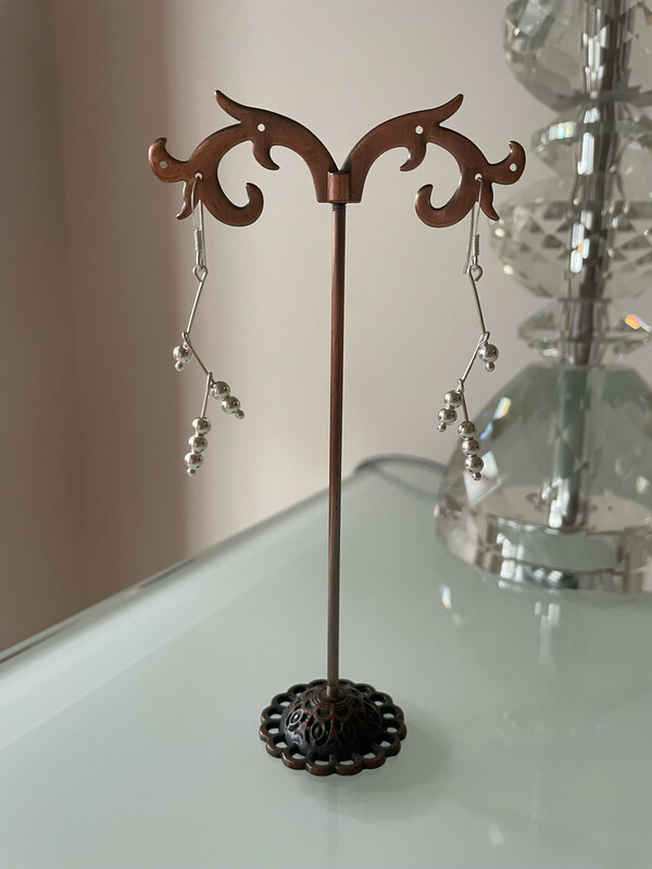 Sterling Silver Zig Zag Earrings