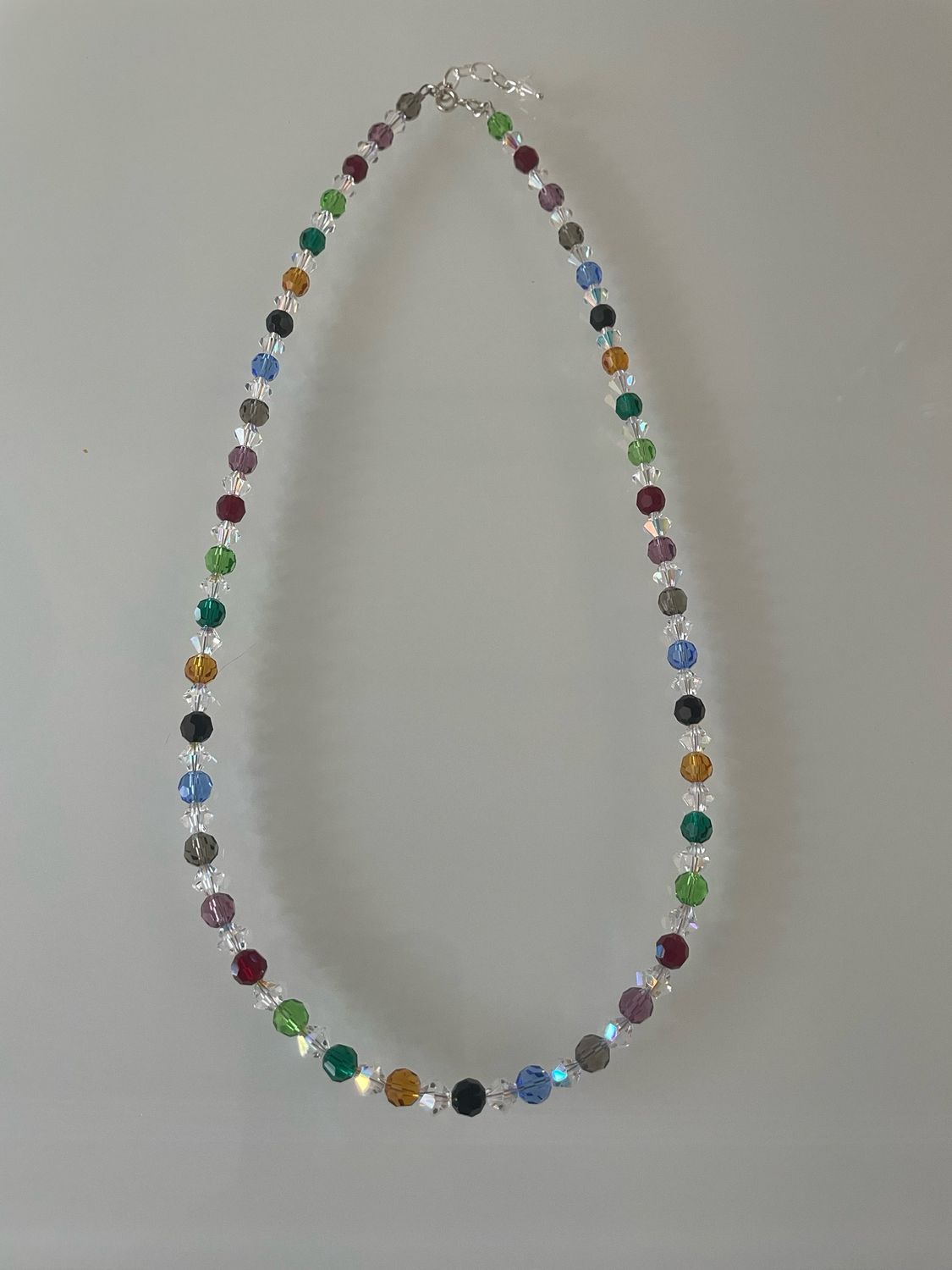 Multi Colour Czeck Preciosa Crystal Necklace