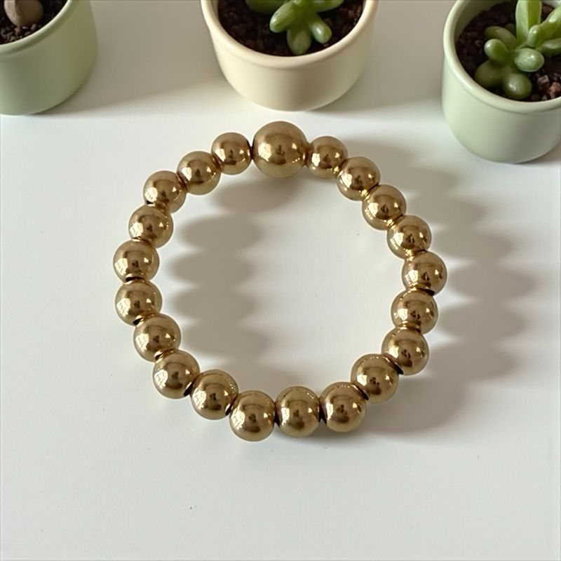 14ct Gold Filled Classic Bead Ring