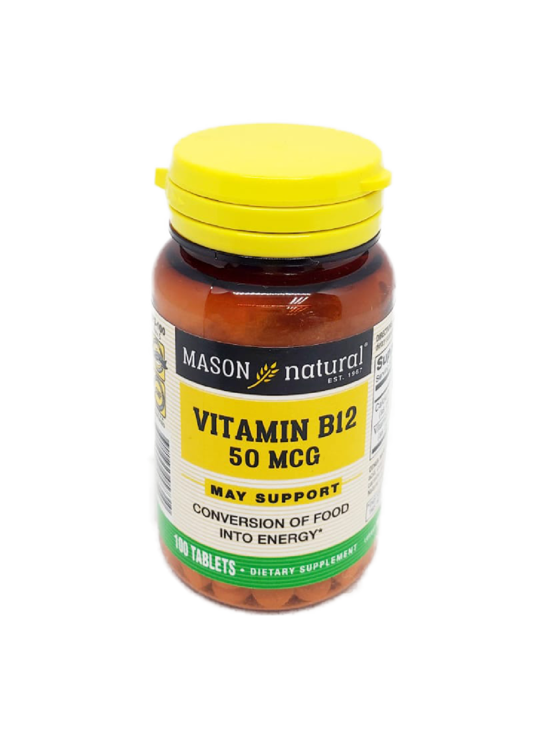Suplemento Vitamina B12 50 mcg