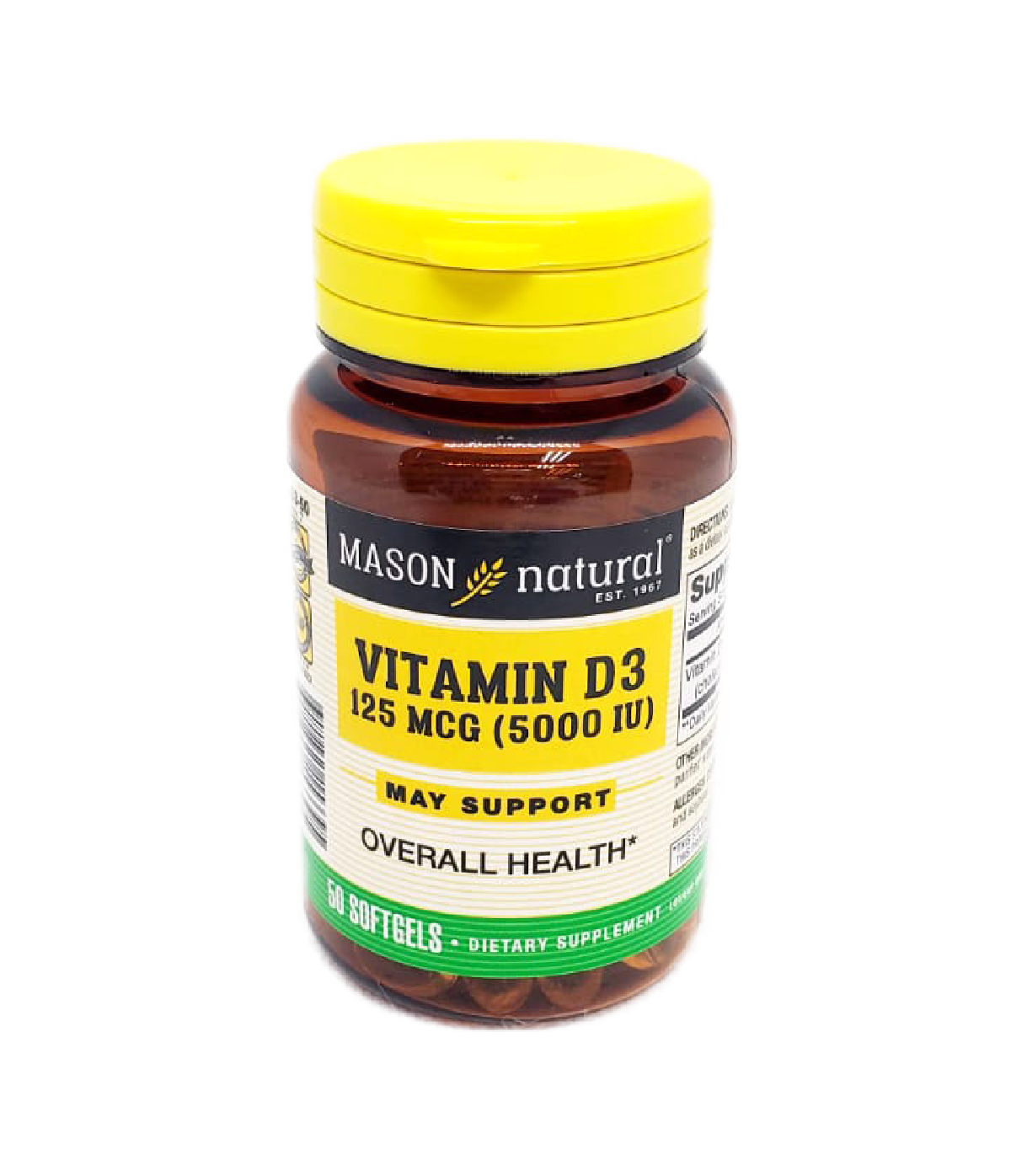 Suplemento Vitamina D3 125