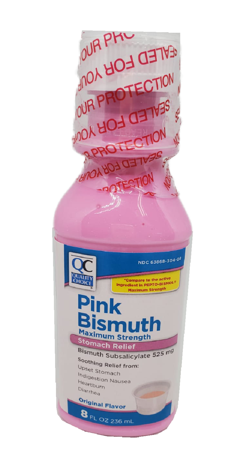 QC Pink Bismuth Maximum Strength
