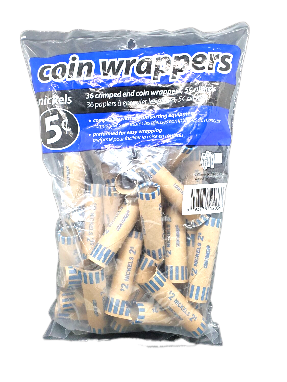 Coin Wrappers 5  centavos