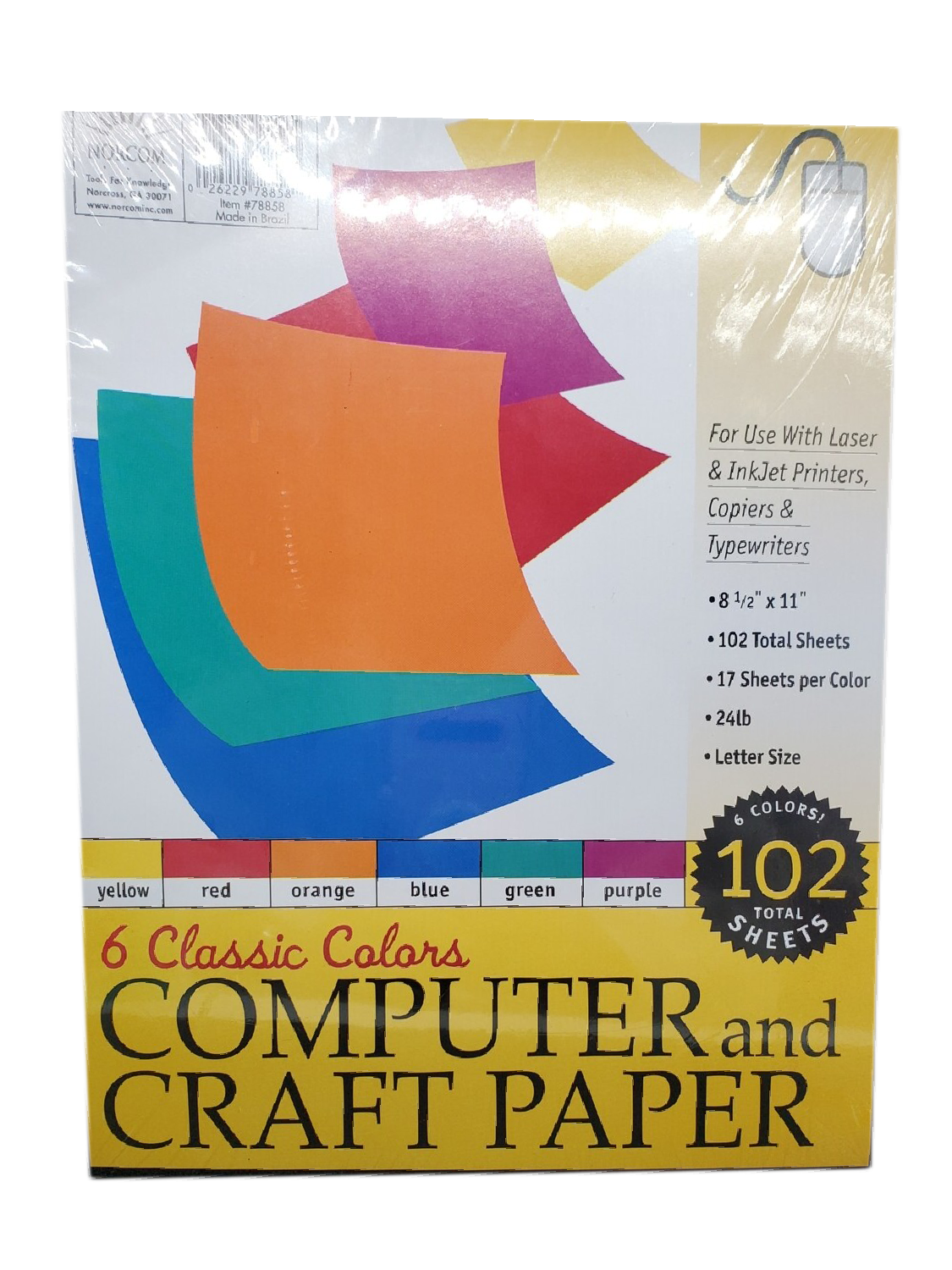 Papel de Computadora Colores