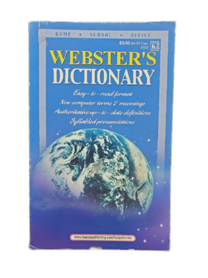 Diccionario Inglés Webster