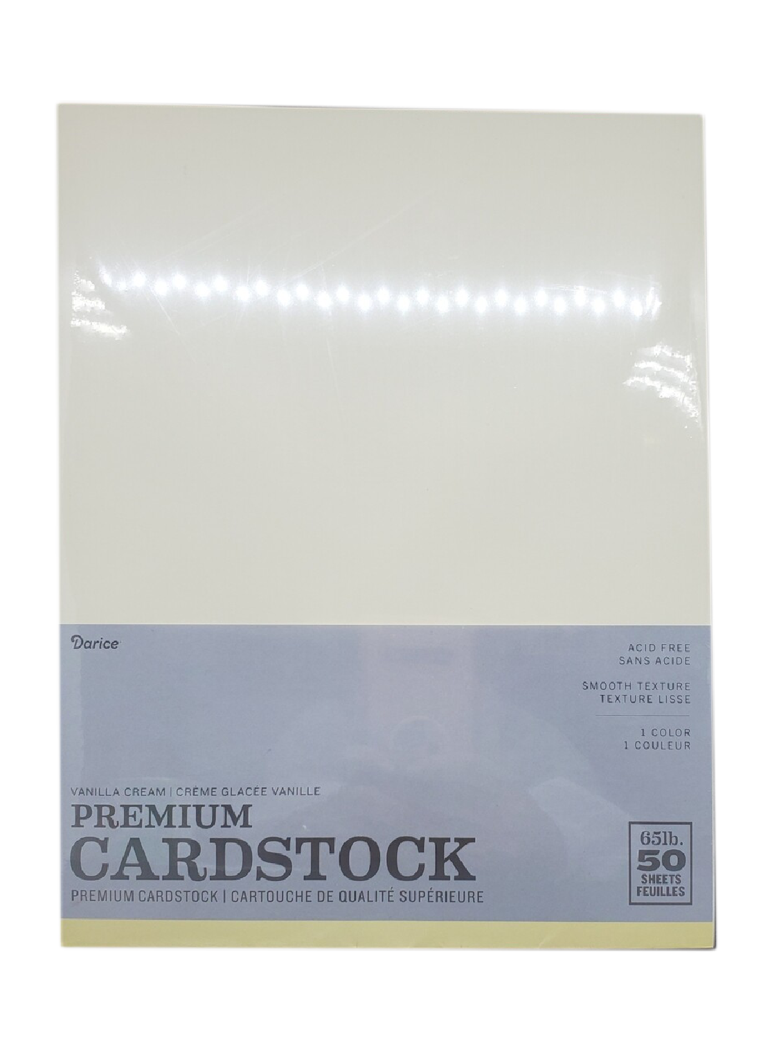 Papel Cardstock Amarillo