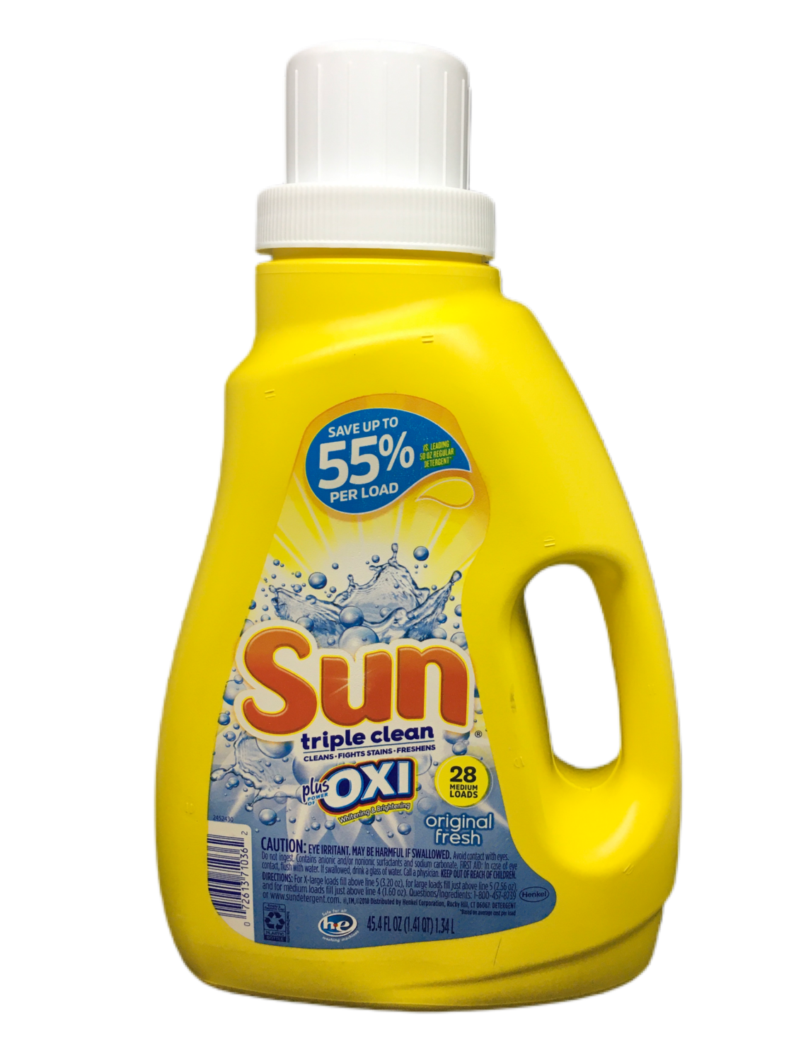 Detergente Lavar Sun Triple Oxi