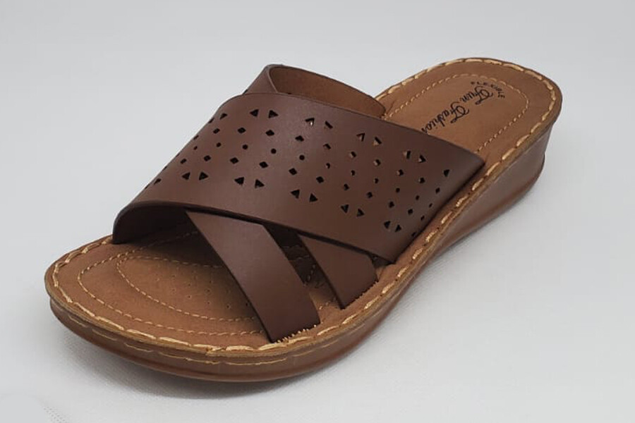 Brown Flat Sandal