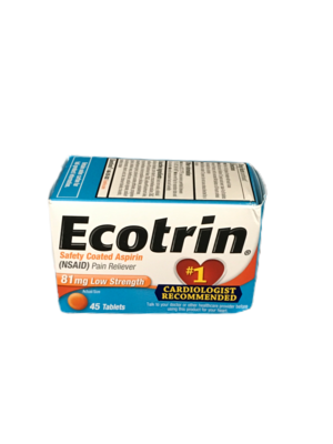 Ecotrin Aspirin Low 81mg