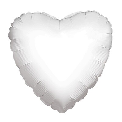 Globo Solid Heart White